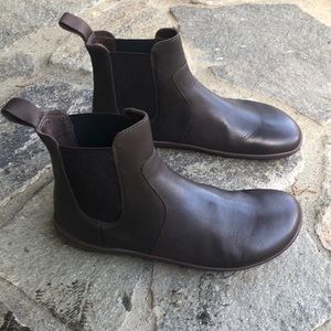 NEW Vivo barefoot leather brown Fulham Chelsea booties size 40 / 9